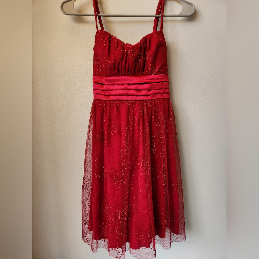Red Sparkly Dress